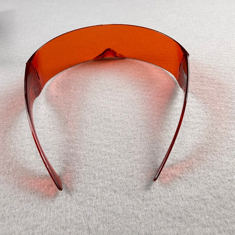 Tipsy Elves Unisex OS Cyclops Sunglasses‎ Plastic Red Futuristic Cyber Rave Y2K - Picture 4 of 10